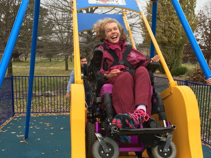 Wheelchair Accessible Swing