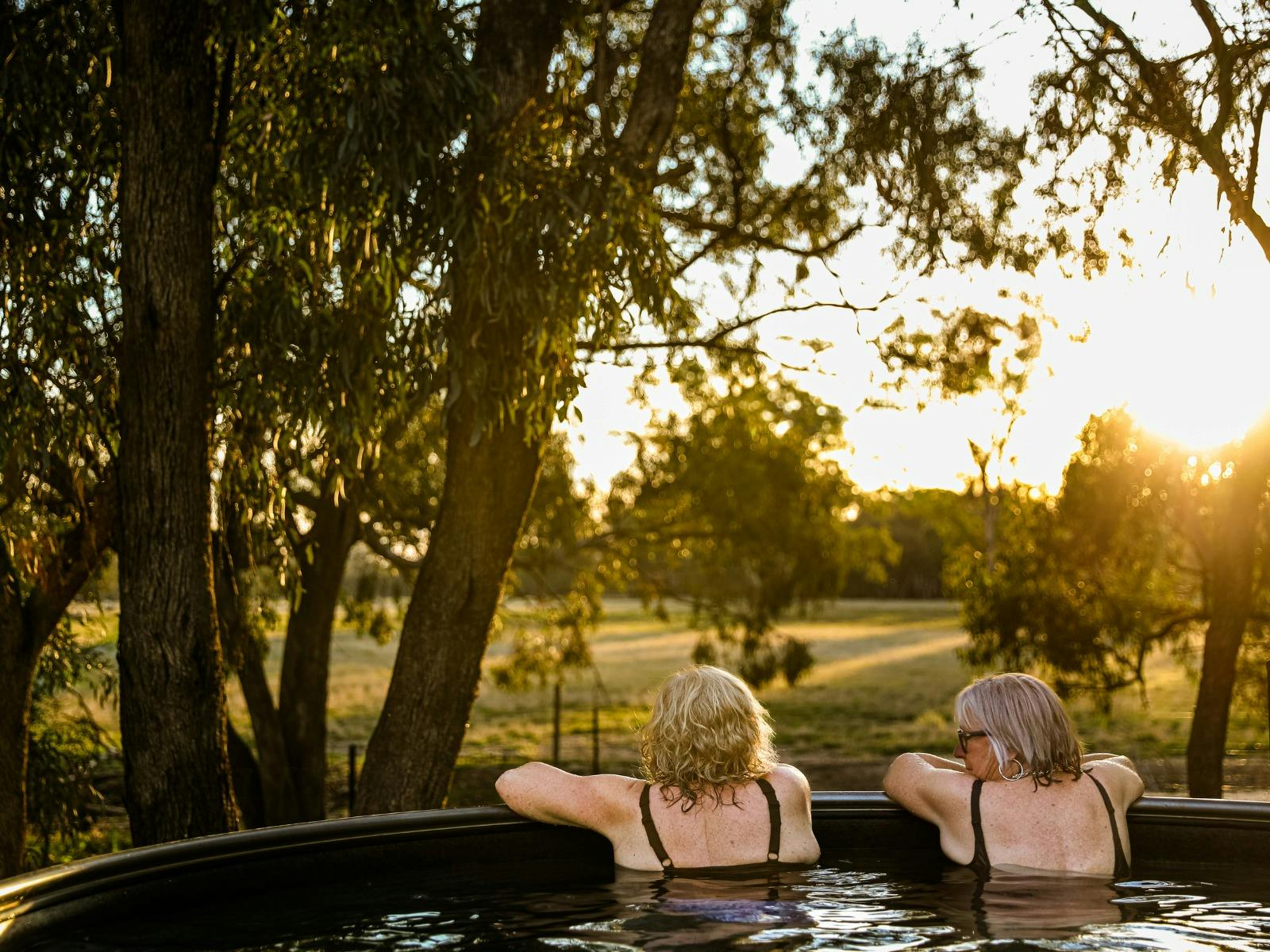 Heated Magesium Plunge Pool