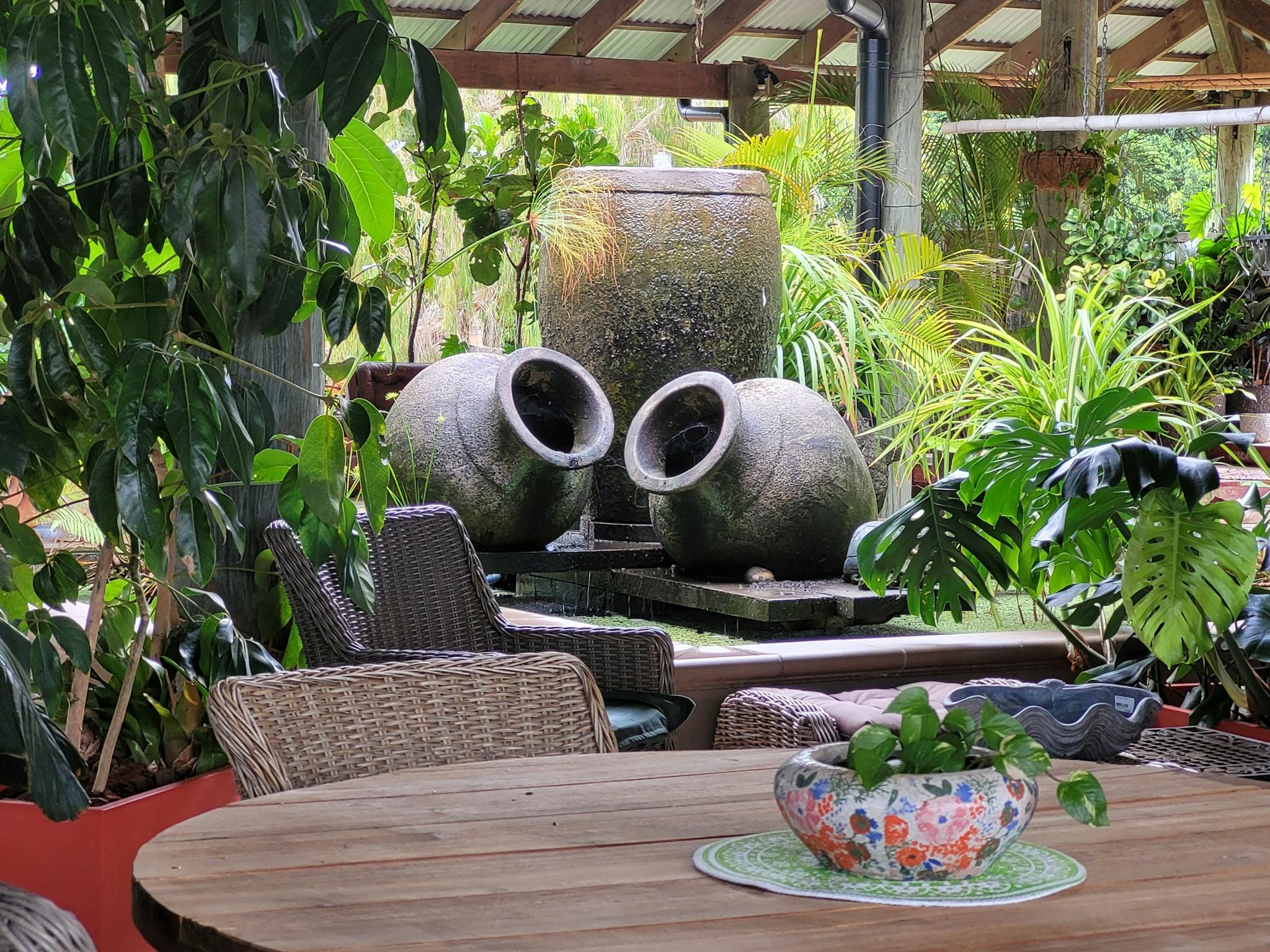Sit and relax in our stunning atrium