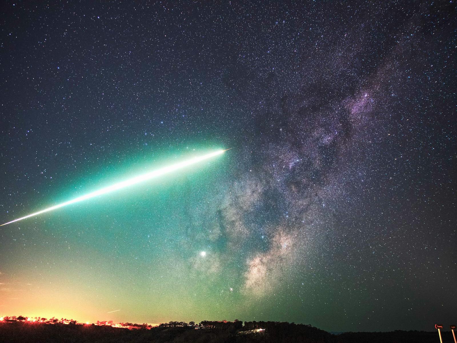 Warrnambool Milky Way Masterclass Meteor