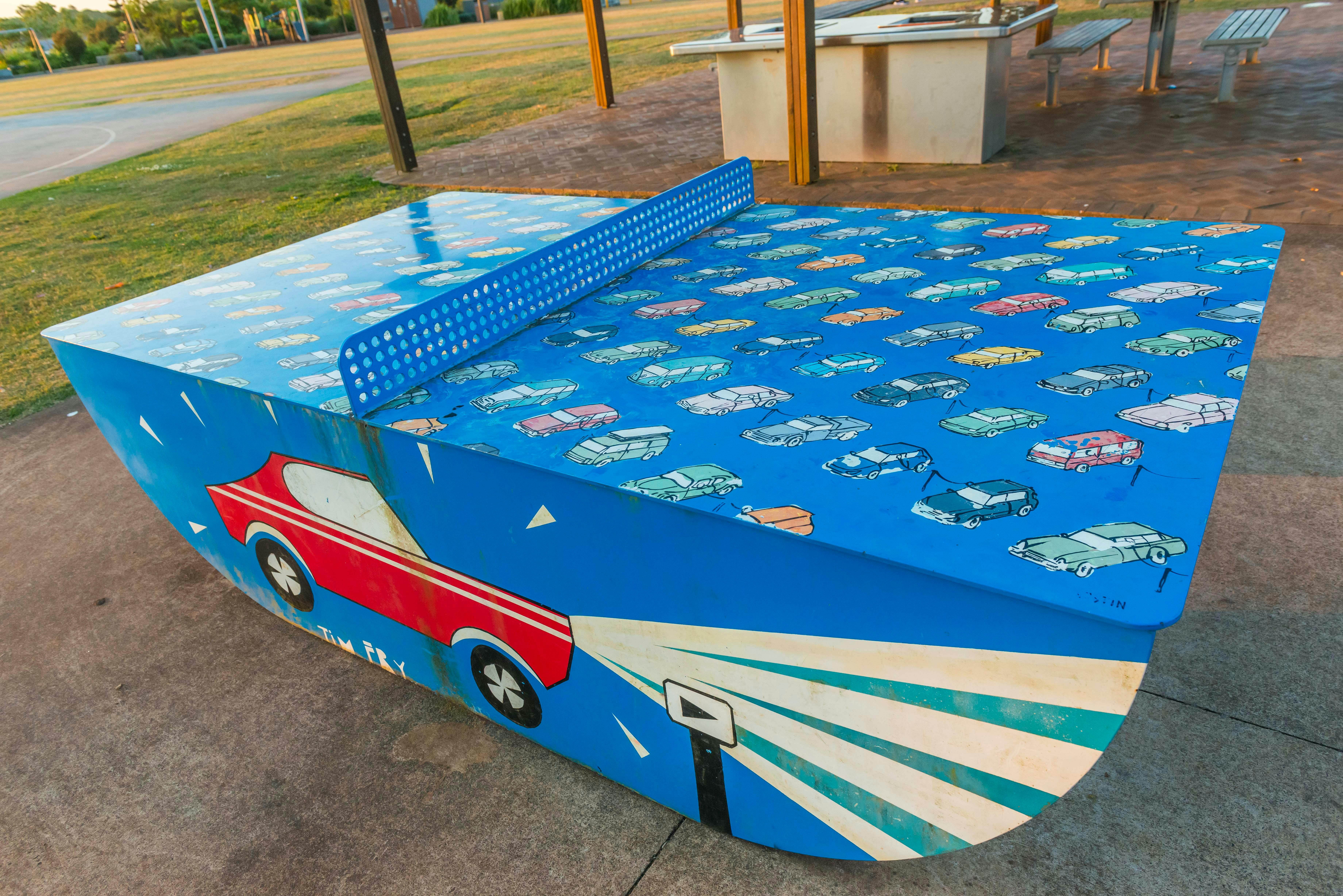 巴利納公共藝術－乒乓汽車劇院