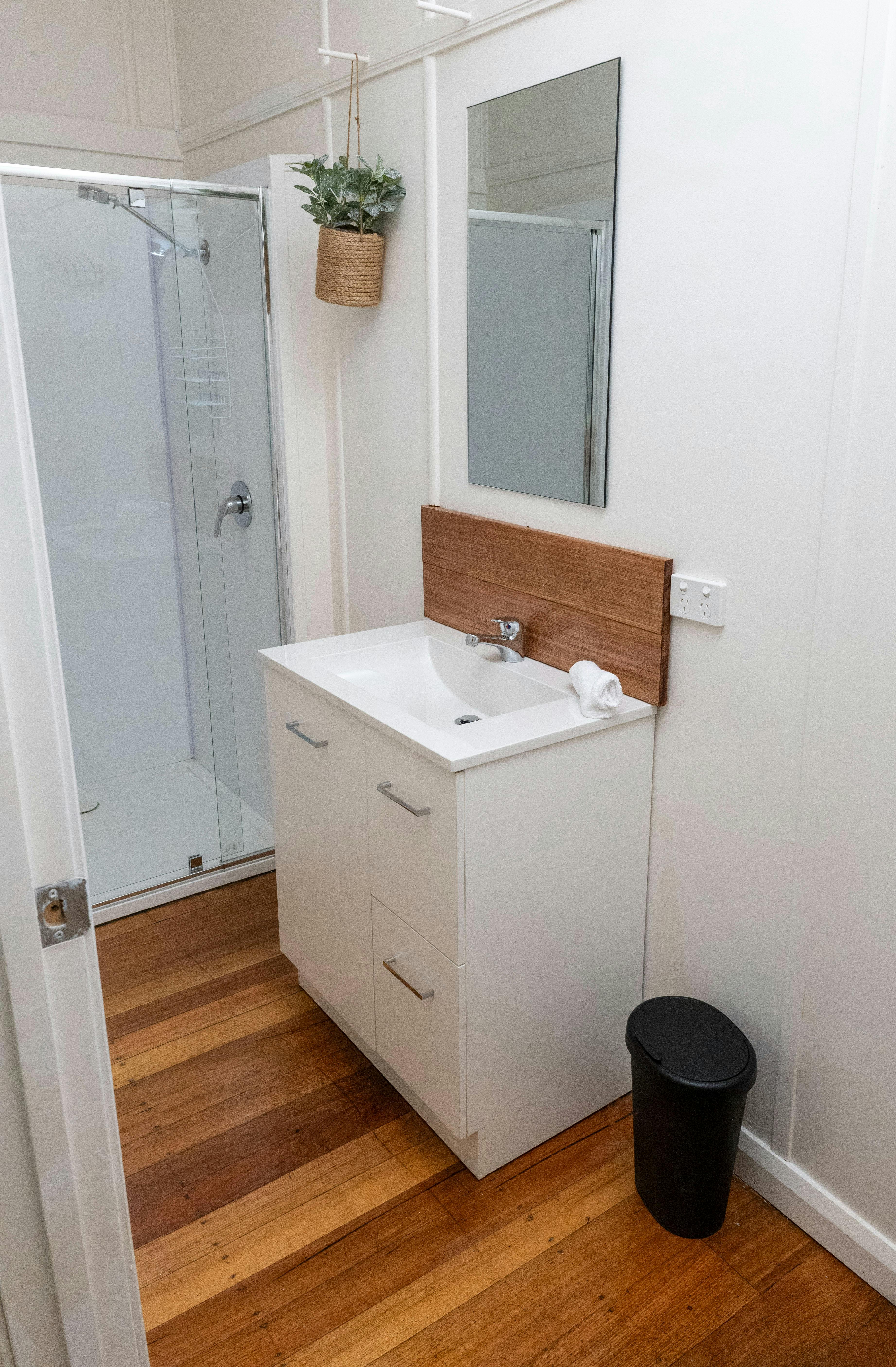 Bathroom at Maydena Lodge