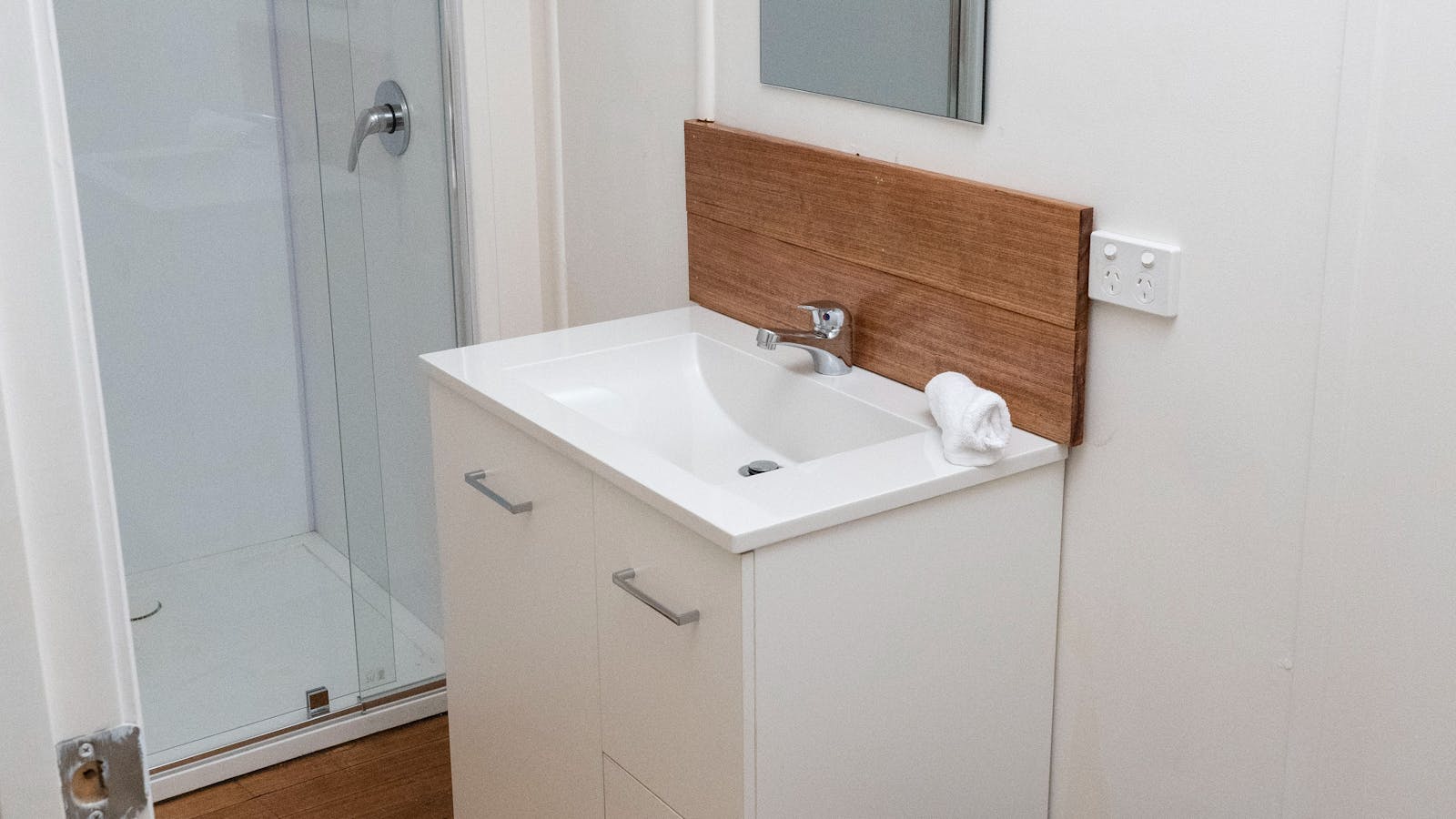 Bathroom at Maydena Lodge