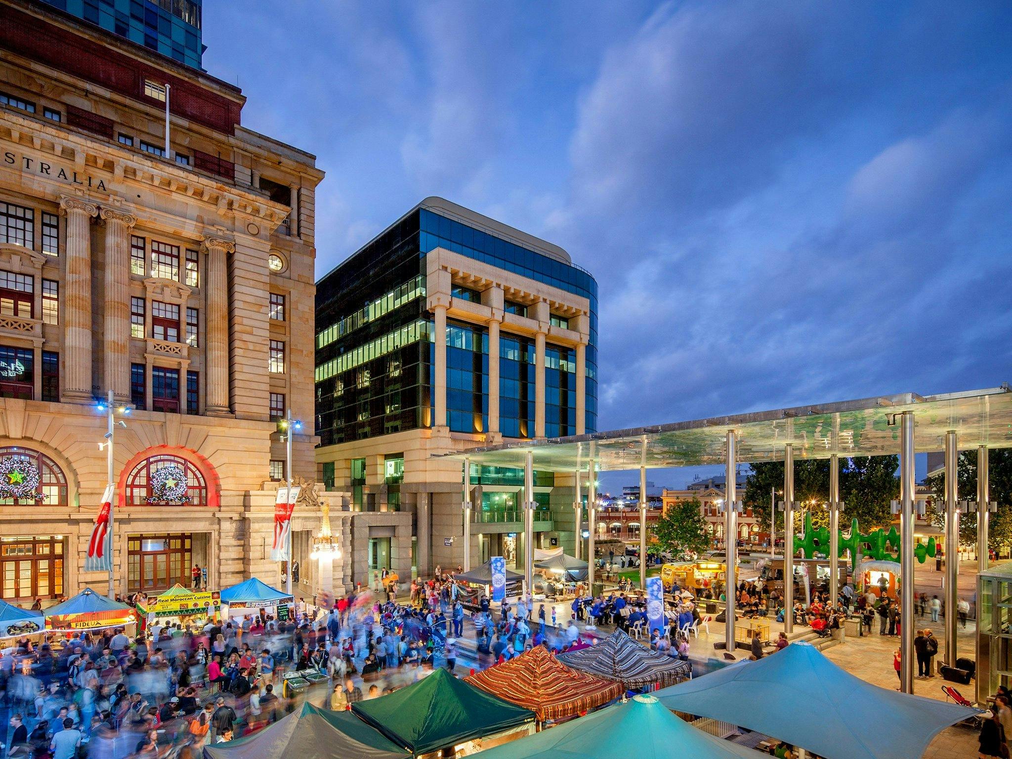 Friday Night Hawkers Markets, Forest Chase, Perth