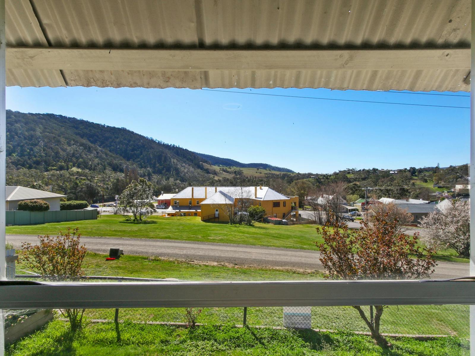 View from the front deck