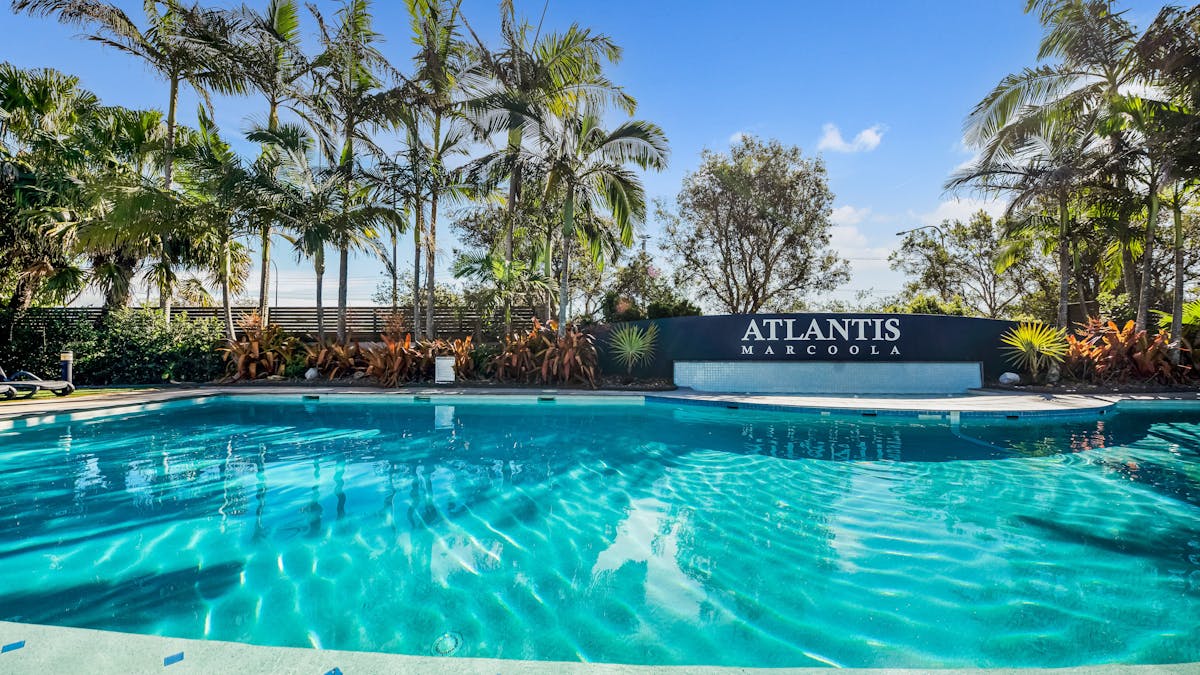Lagoon style pool