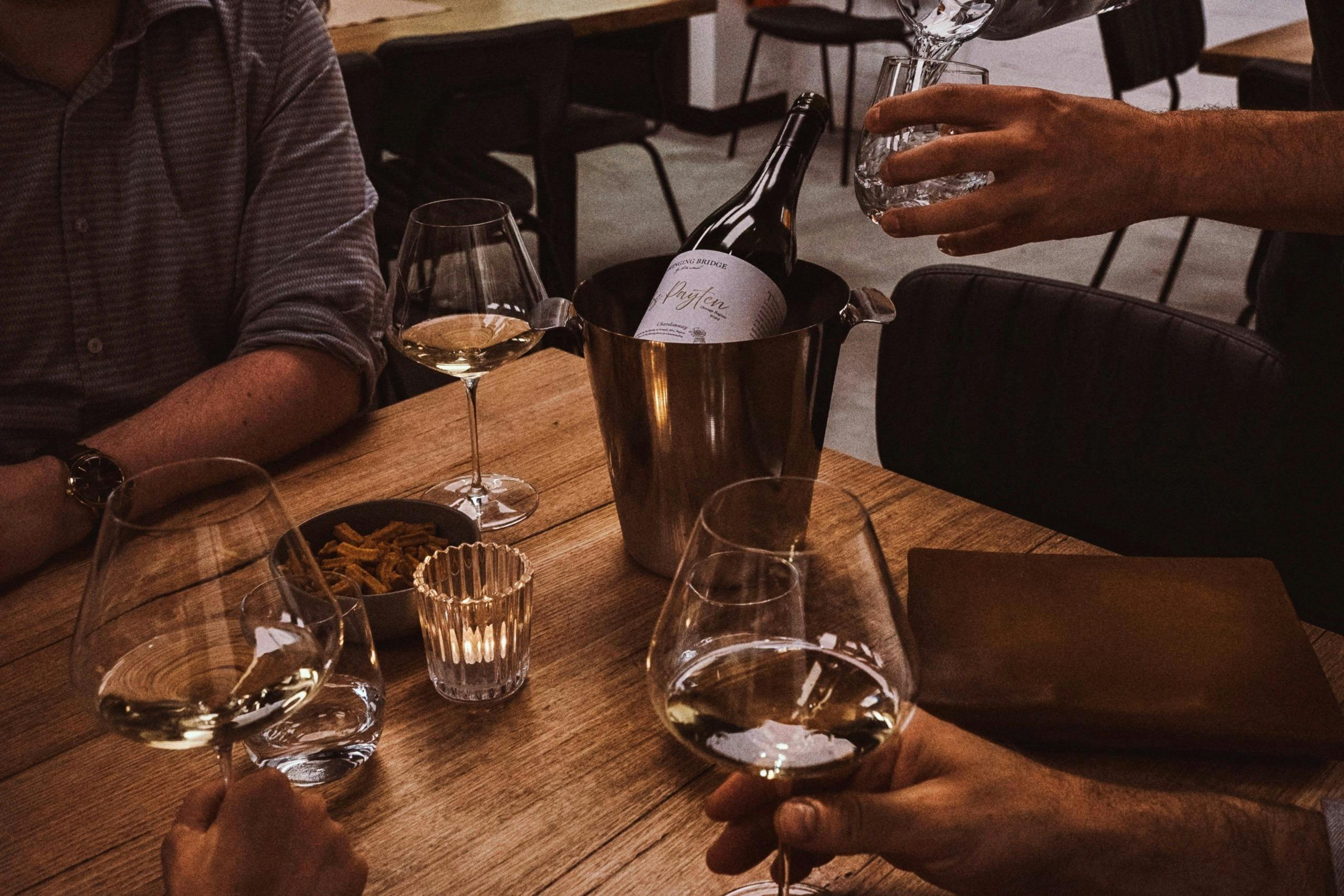 A beautiful example of NSW on Chardonnay served chilled as it should be.