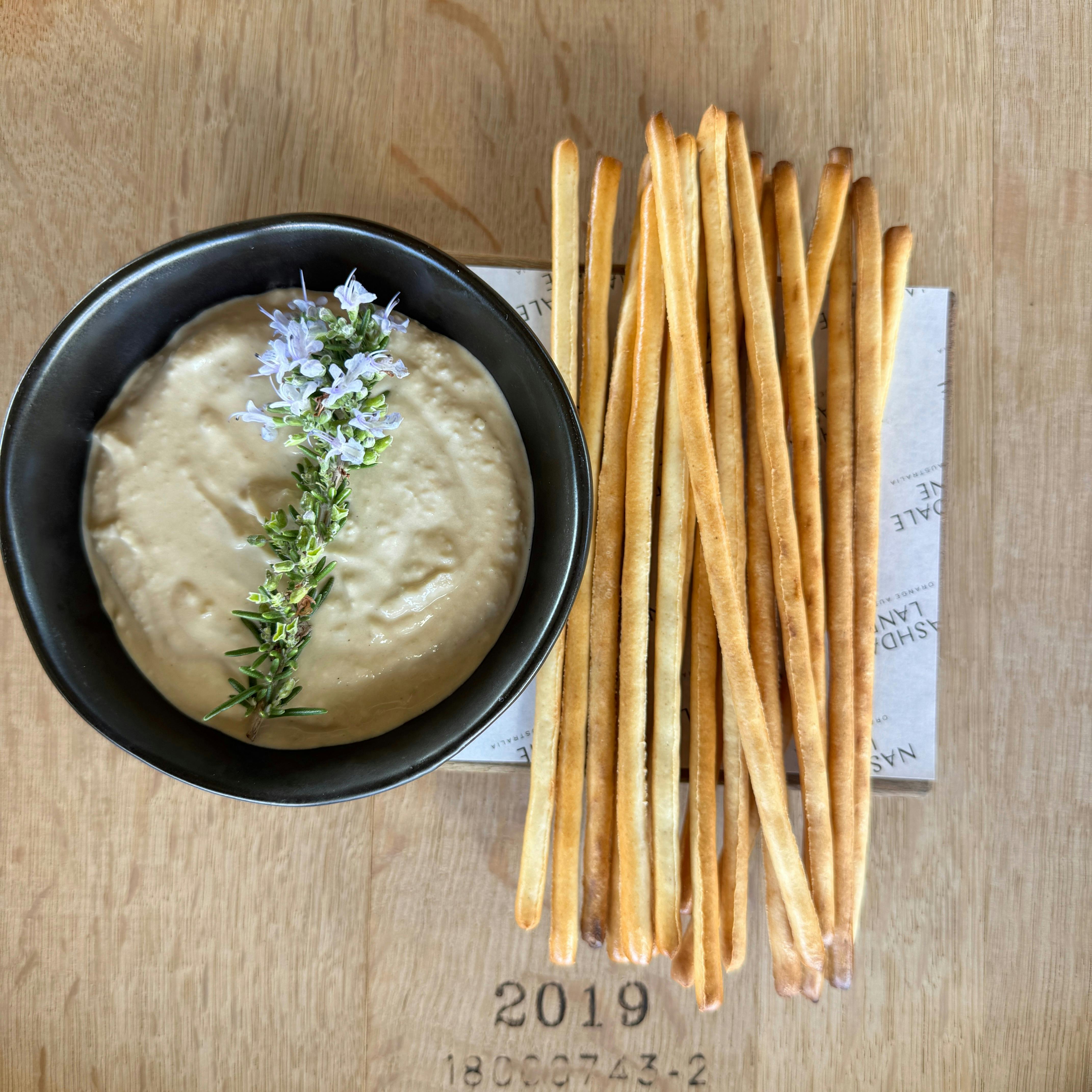 Snack menu with wine tasting