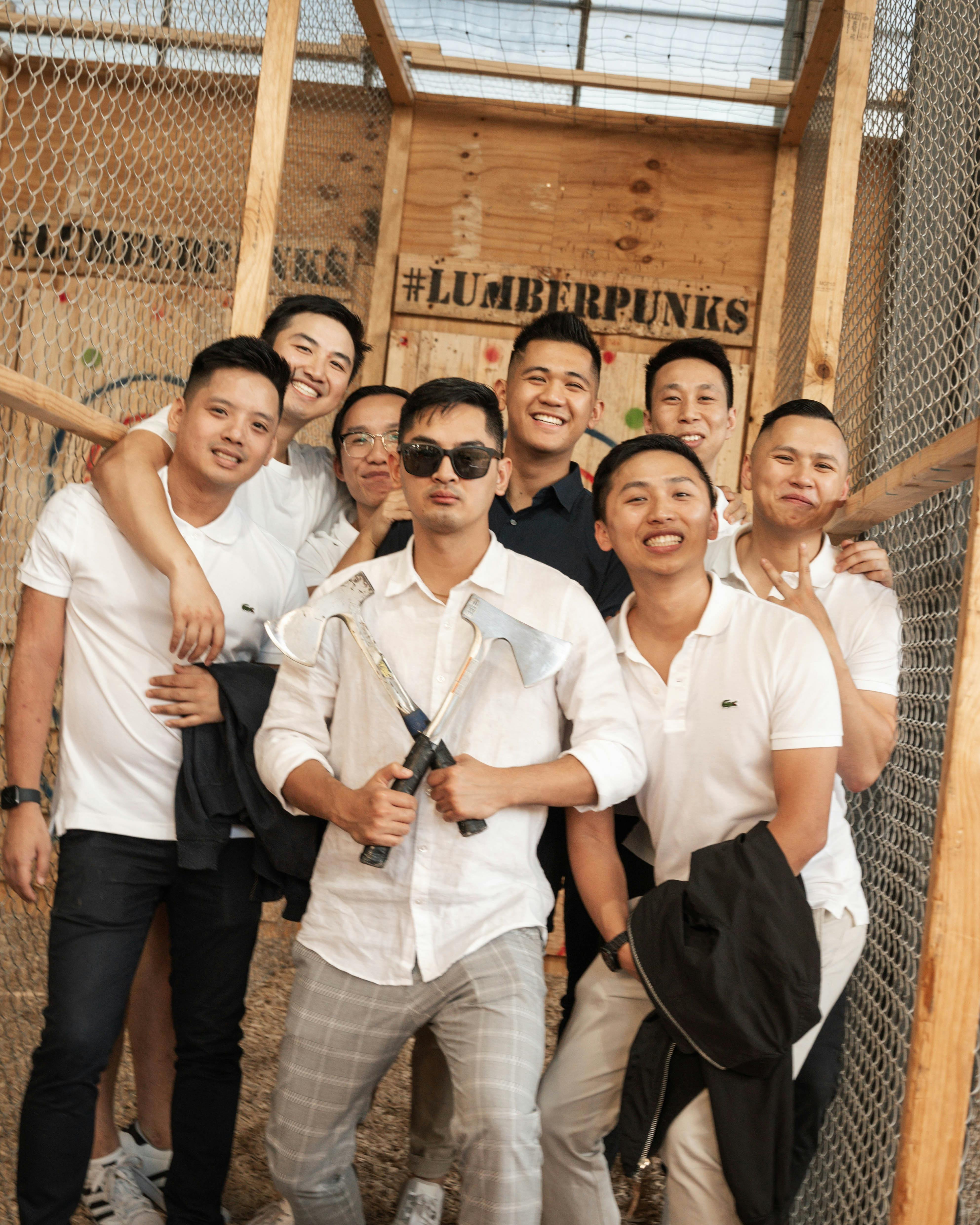 Lumber Punks Axe Throwing Melbourne