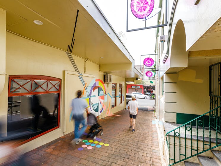 Street art in Katoomba