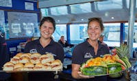 Breakfast onboard Reef Experience