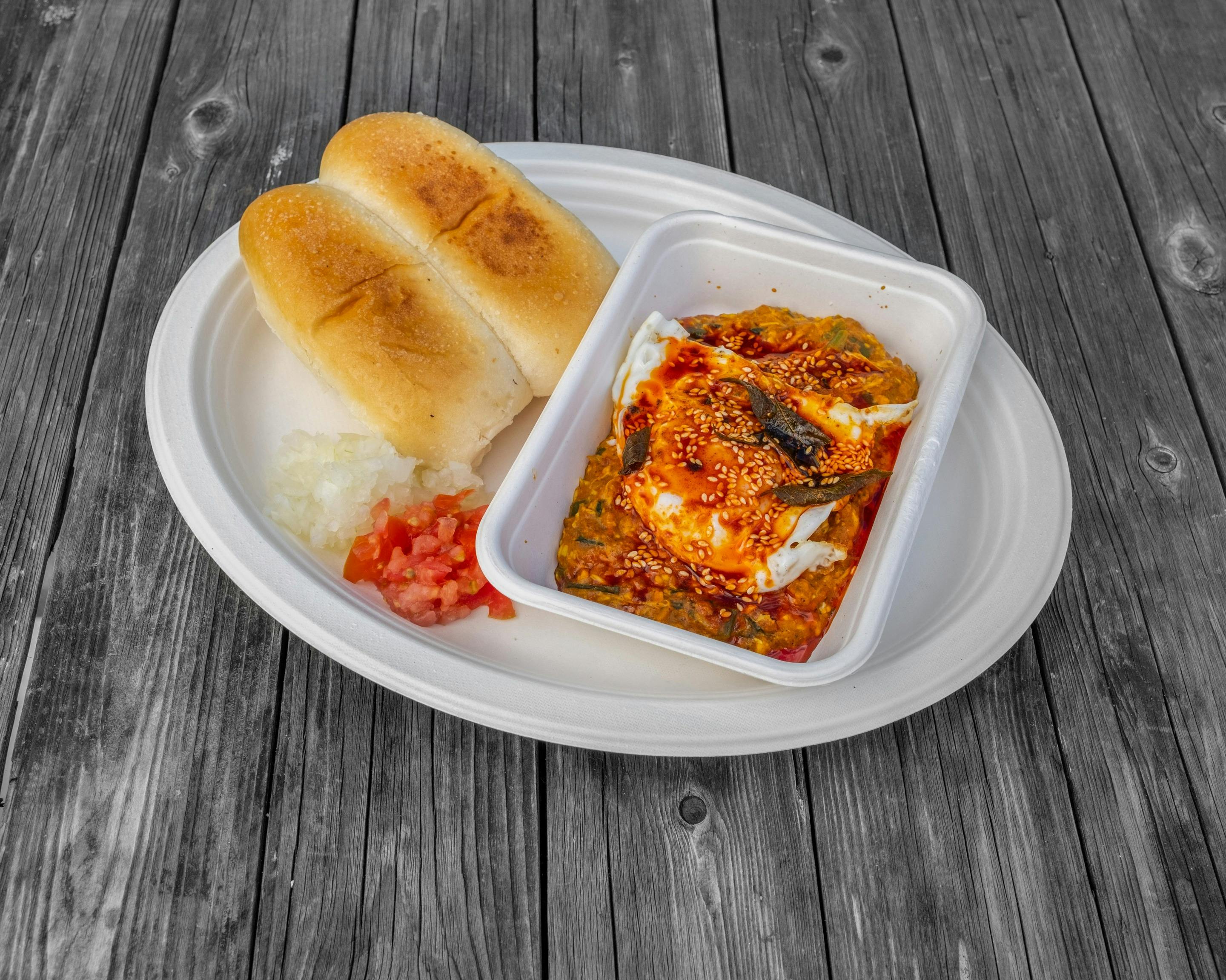 Egg Tikhari: Spicy Street Egg Curry