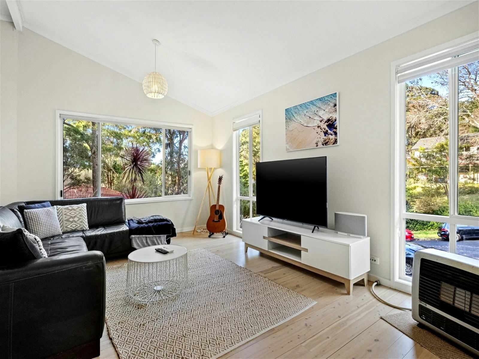 Multiple living areas perfect for entertainment