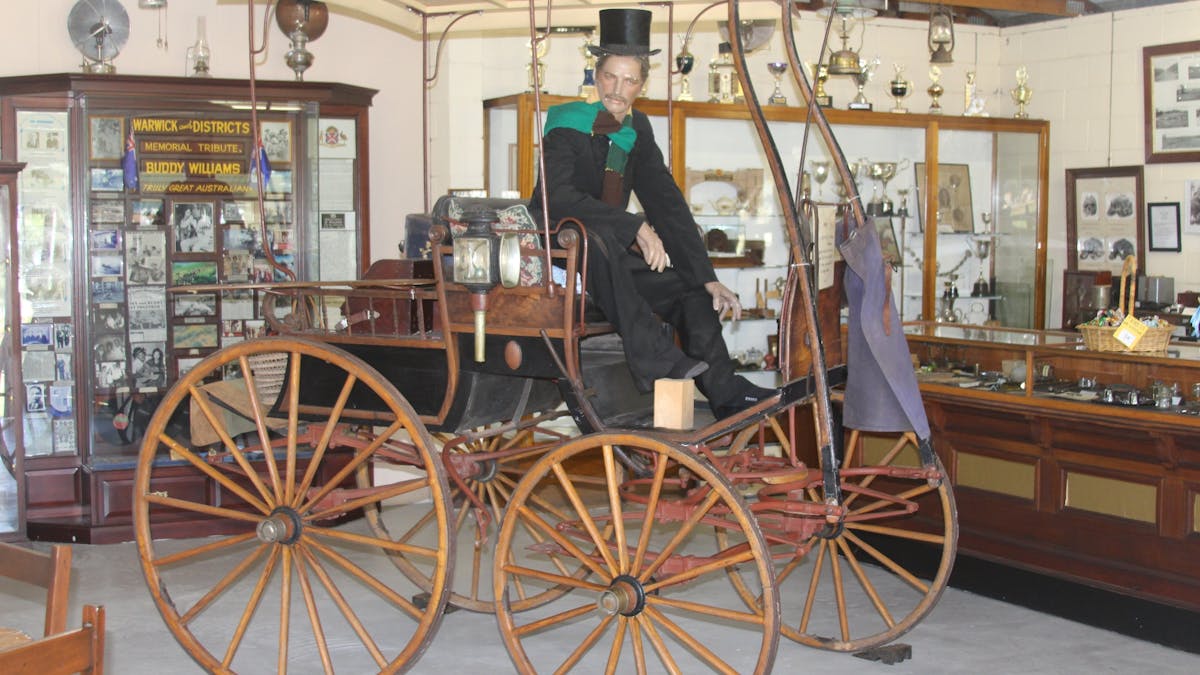 The Emporium was built in 1982 to house the reception desk and a collection of miscellaneous items,