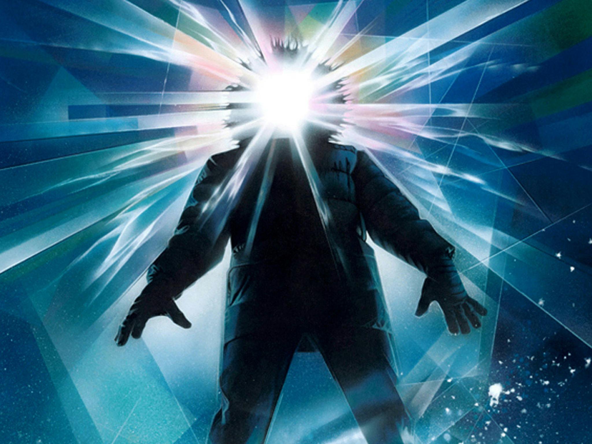 Illustrated image for The Thing showing a human silhouette with light coming from the face