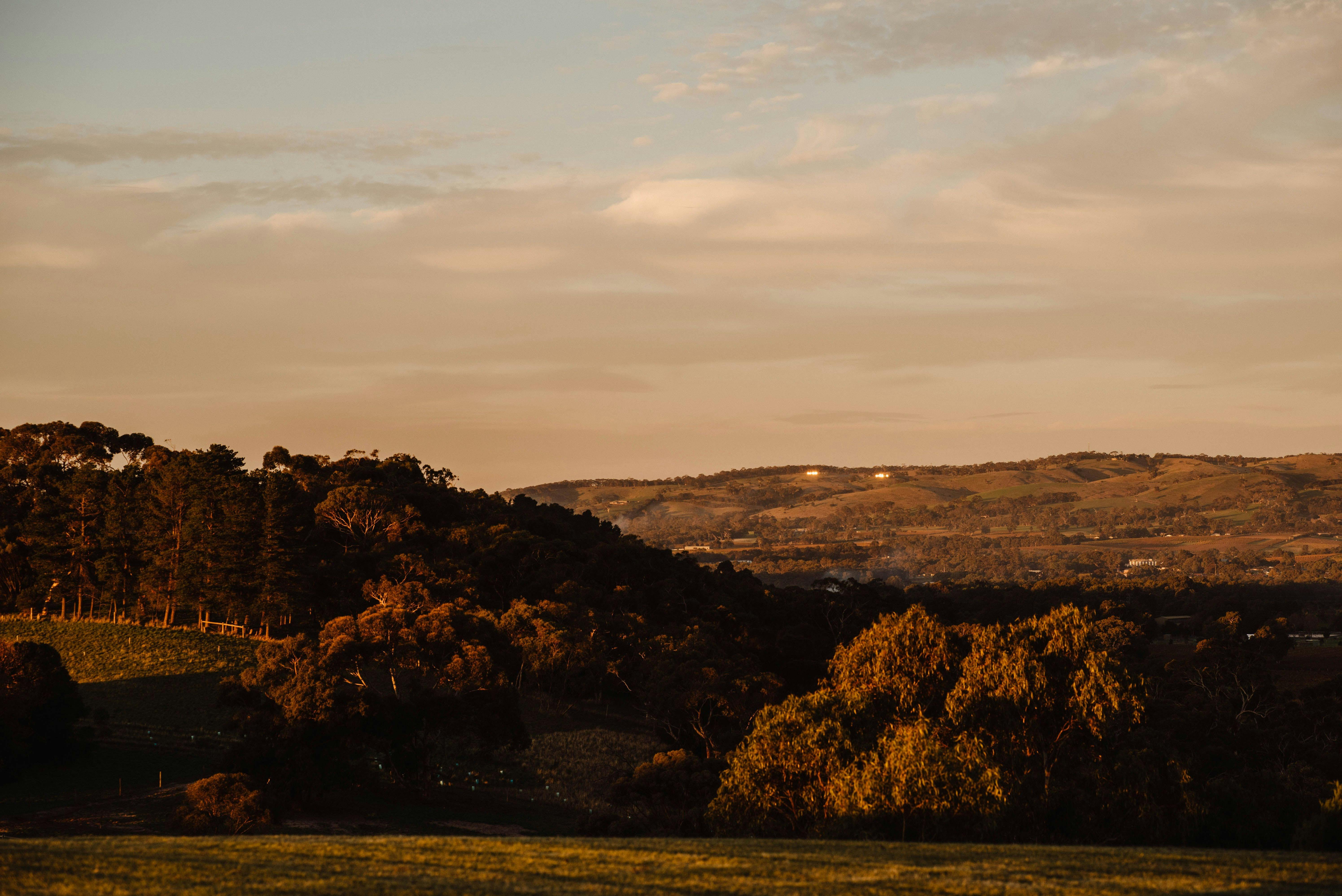 Sundown at Chalk Hill