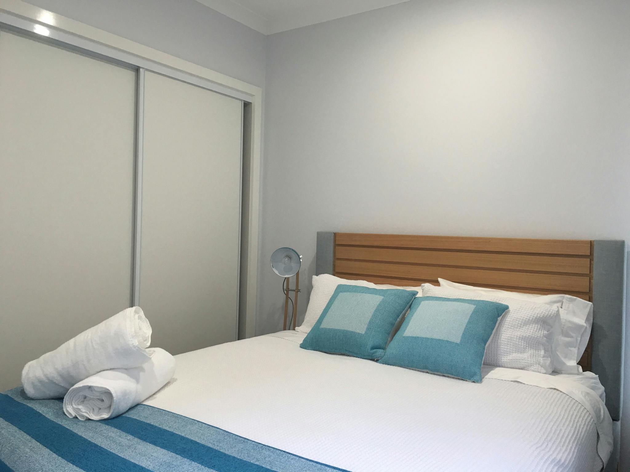 Blue bedroom