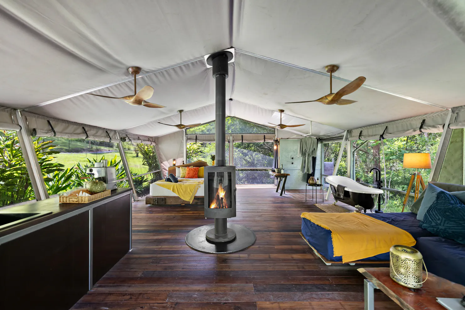 Large Safari Tent Featuring Luxury Inclusions