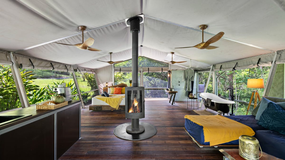 Large Safari Tent Featuring Luxury Inclusions