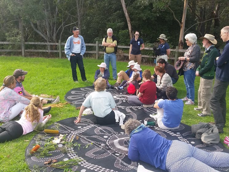 A guided tour along the river which teaches interesting facts about Aboriginal culture