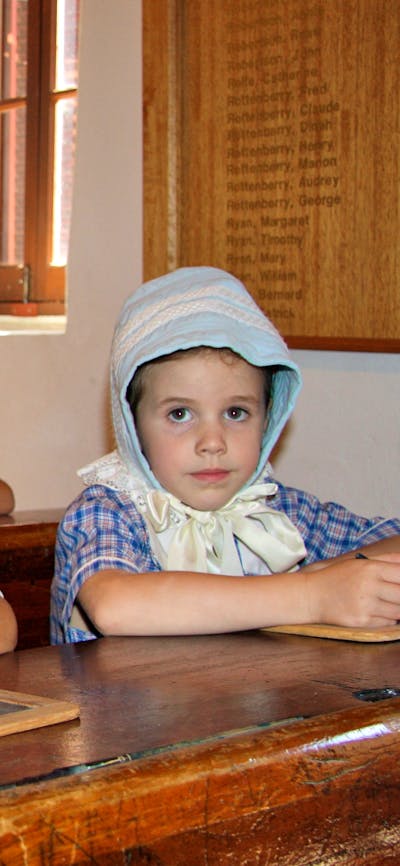 Children from St John's Parish in Schoolhouse