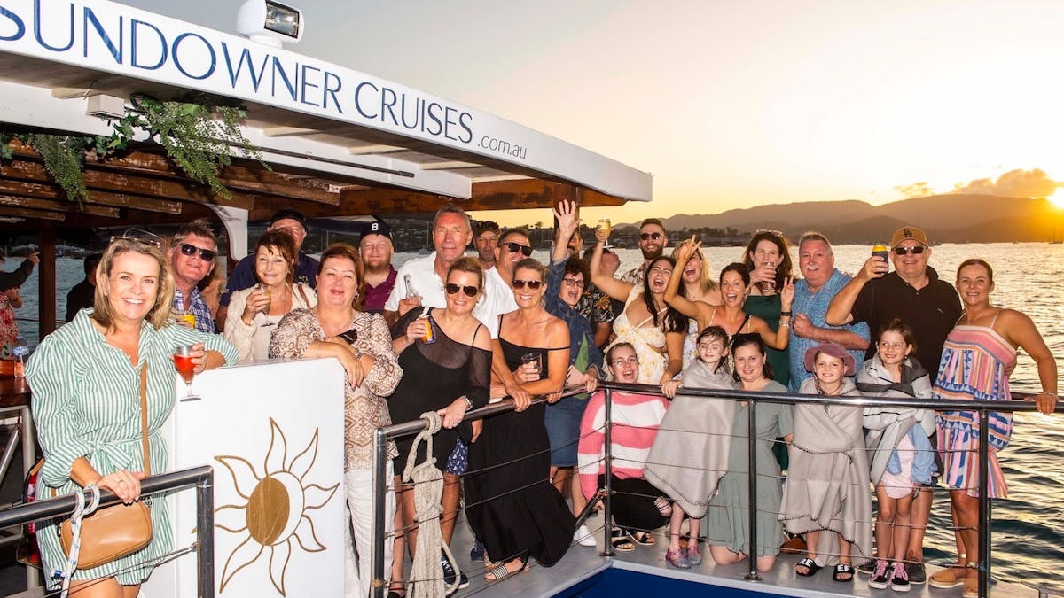Sundowner Cruises Airlie Beach Private Boat Charters for Birthdays, Weddings, Christmas Parties,