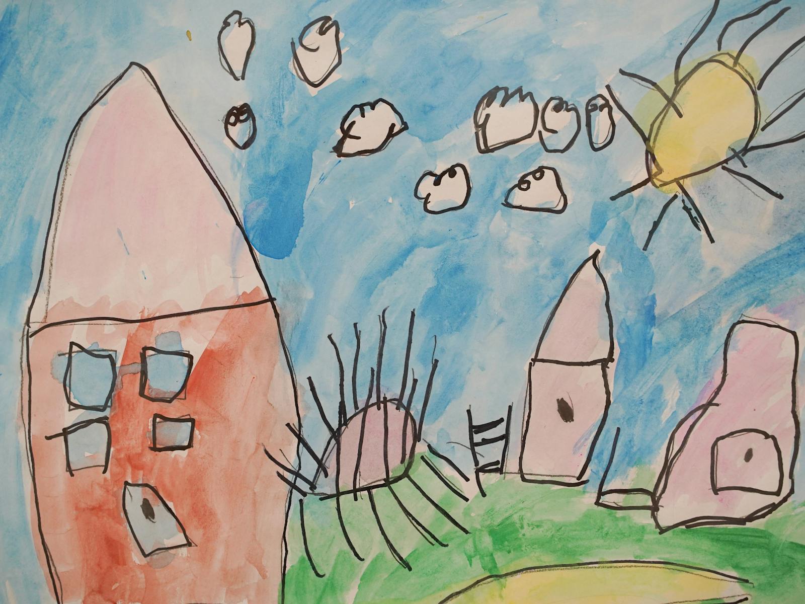 A child's artwork from ArtStart 2023