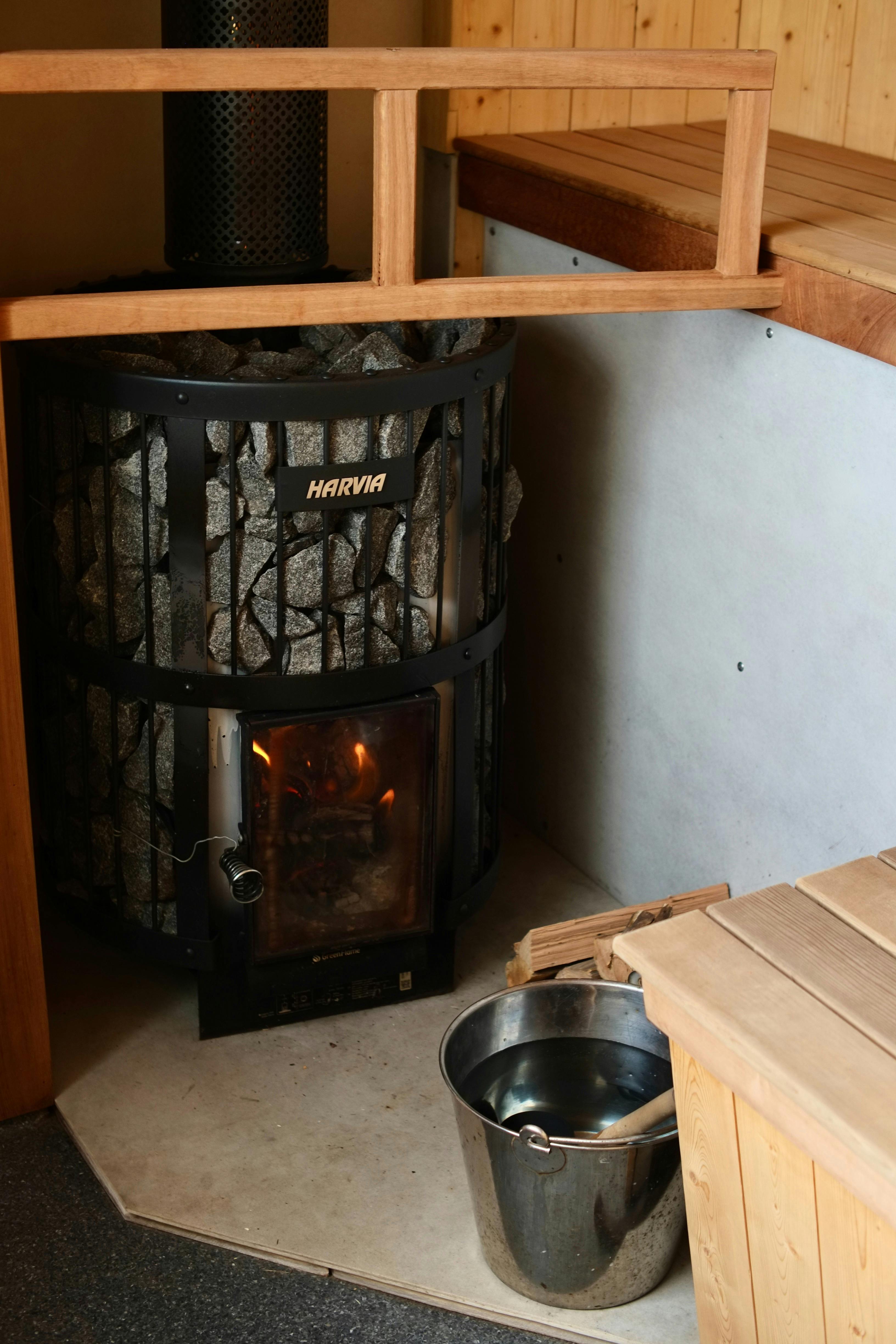 Sauna, Traditional wood fired sauna by the sea, Communal Sauna, Private Sauna, Day Spa, Wellness