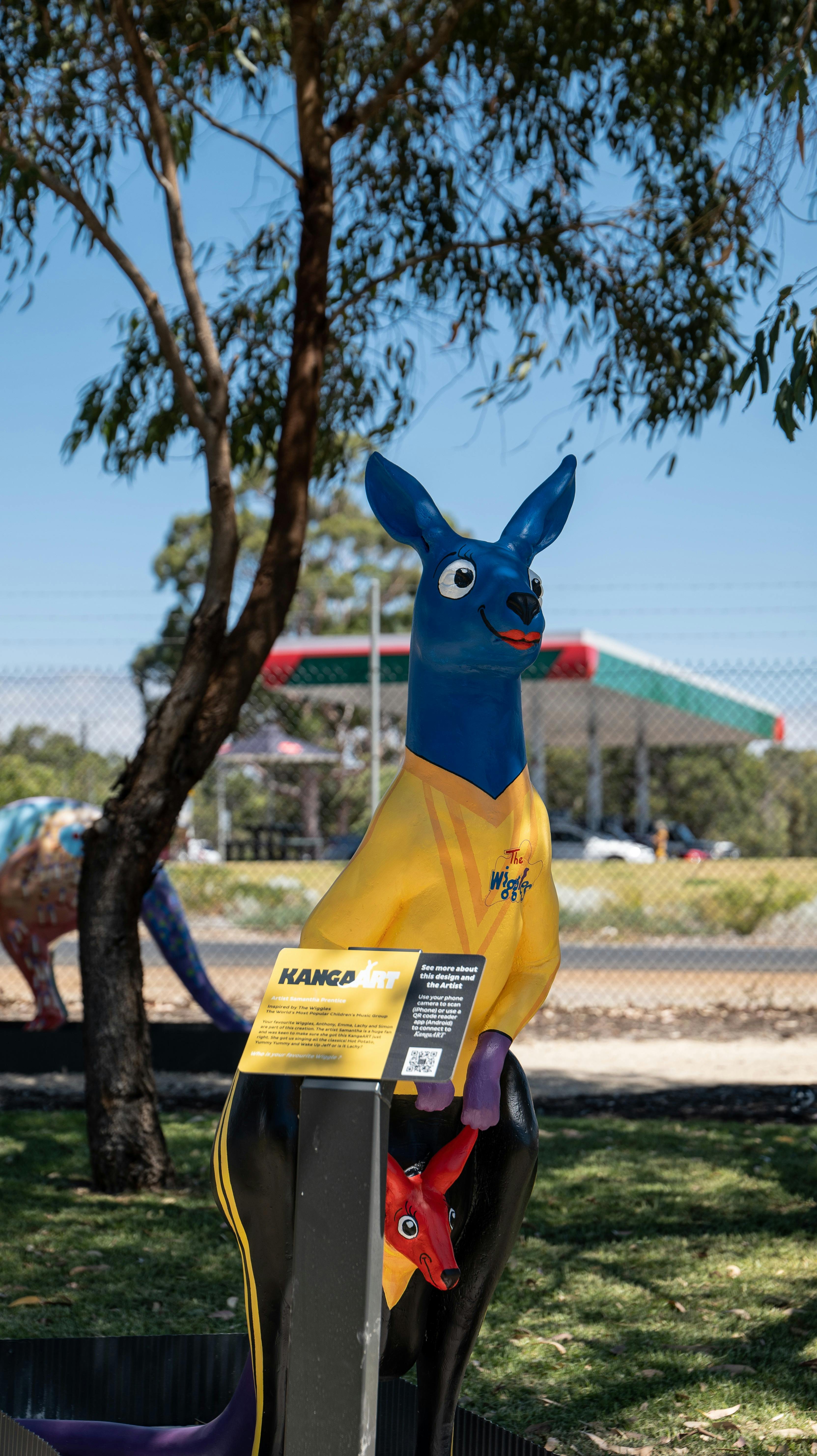 KangaART based on The Wiggles