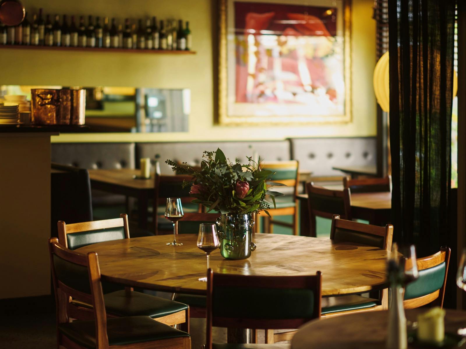 An image of the dining room at Fico Restaurant