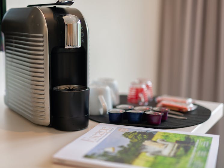 Berrima Bakehouse Motel Room Coffee Machine