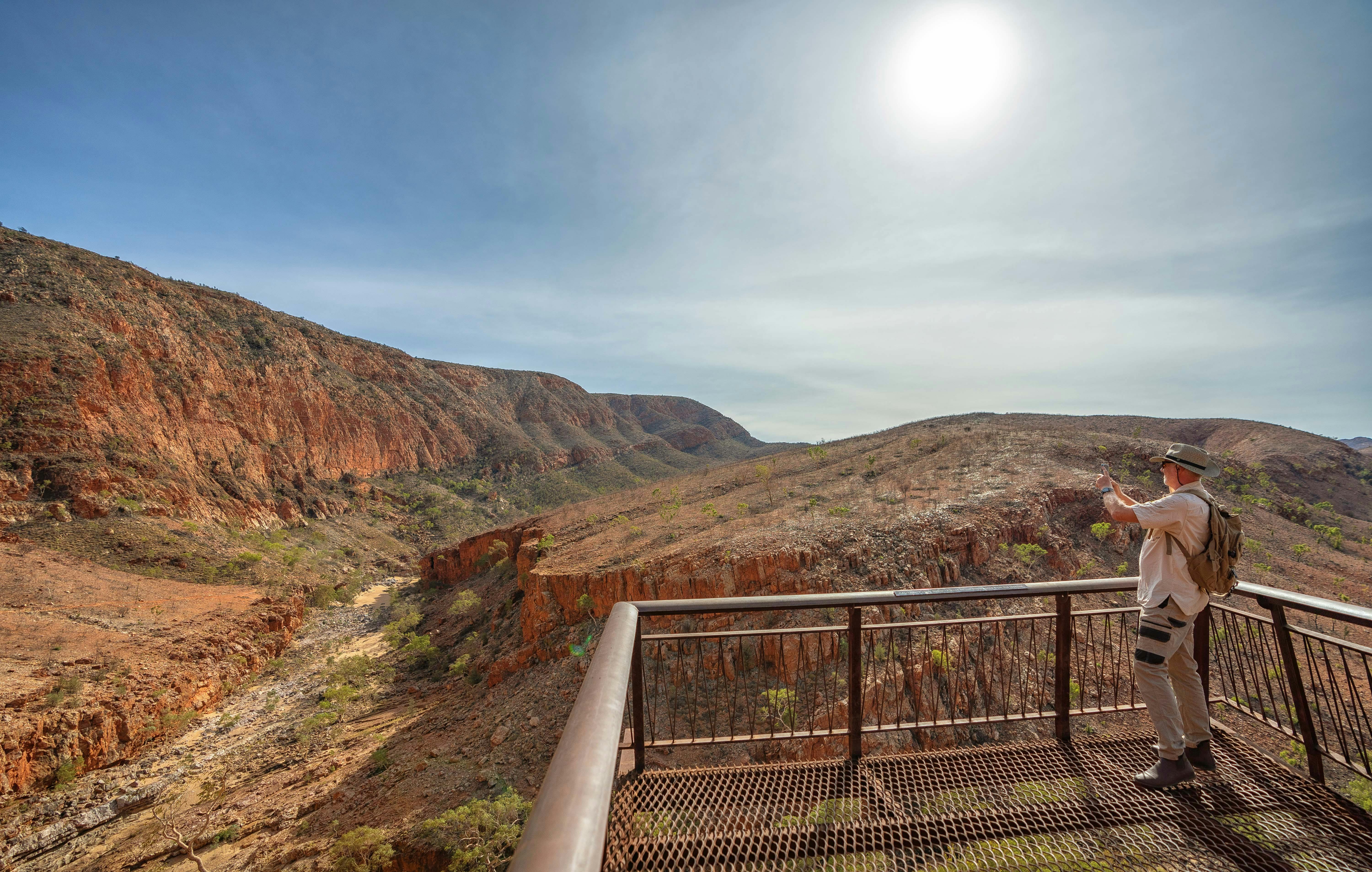 MacDonnell Ranges Ormiston Gorge Ghost Gum Lookout Walk