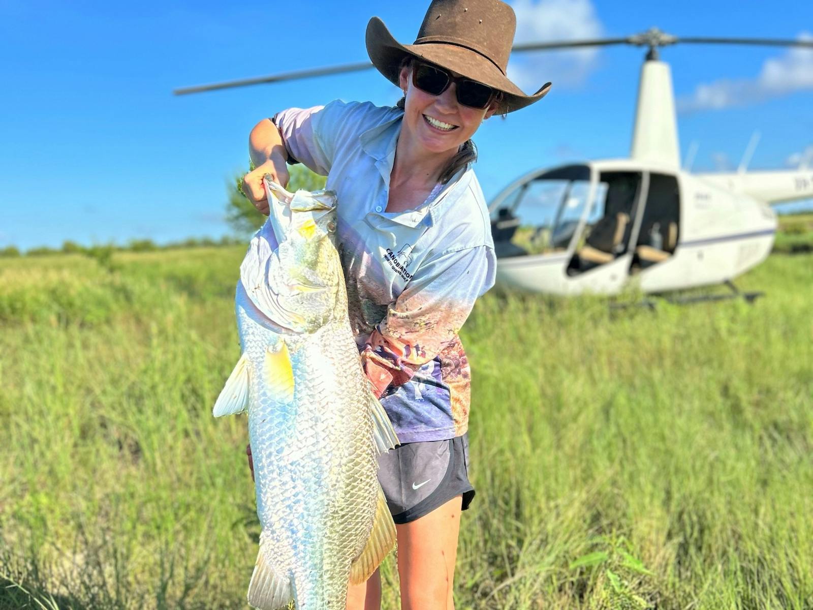 Barramundi Heli- Fishing