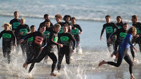 Team Warm up Lorne