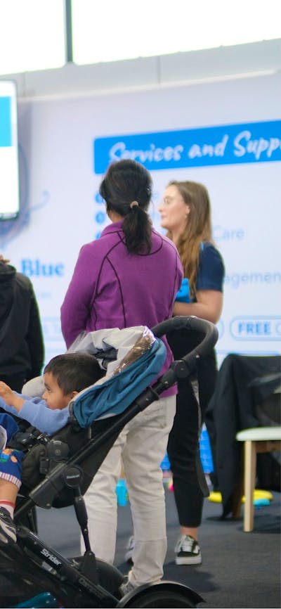 Crowd shot of the Canberra Disability Expo 2023