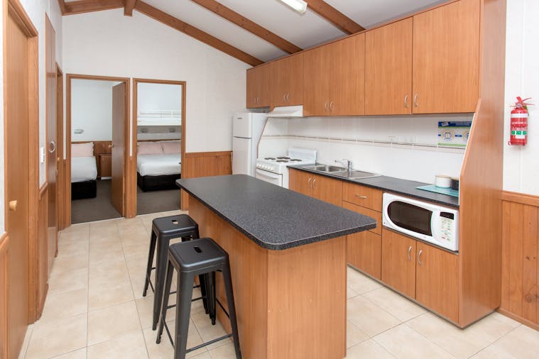 Two Bedroom Riverfront Villa accommodates up to 5 people