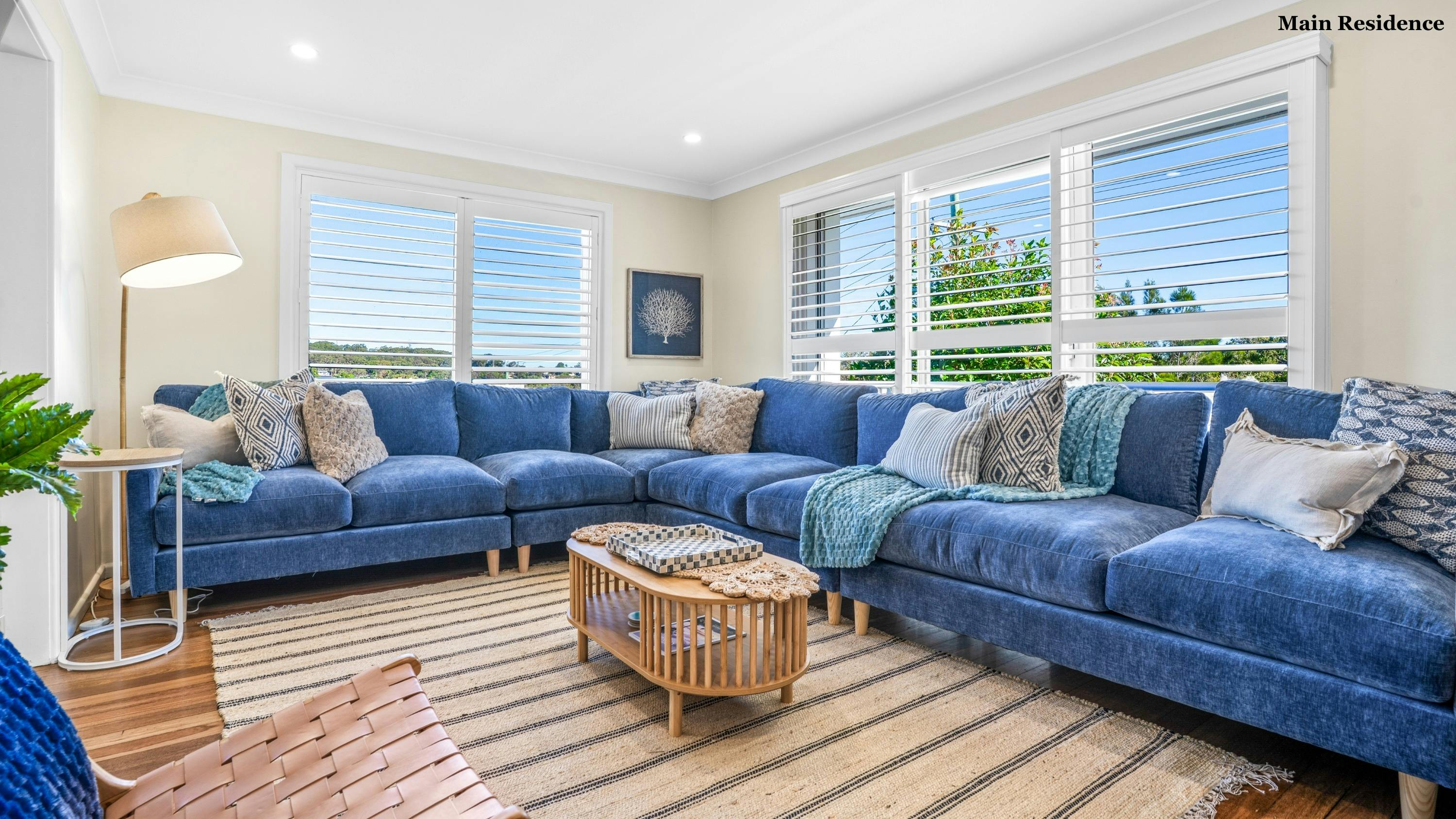 Living room in main residence
