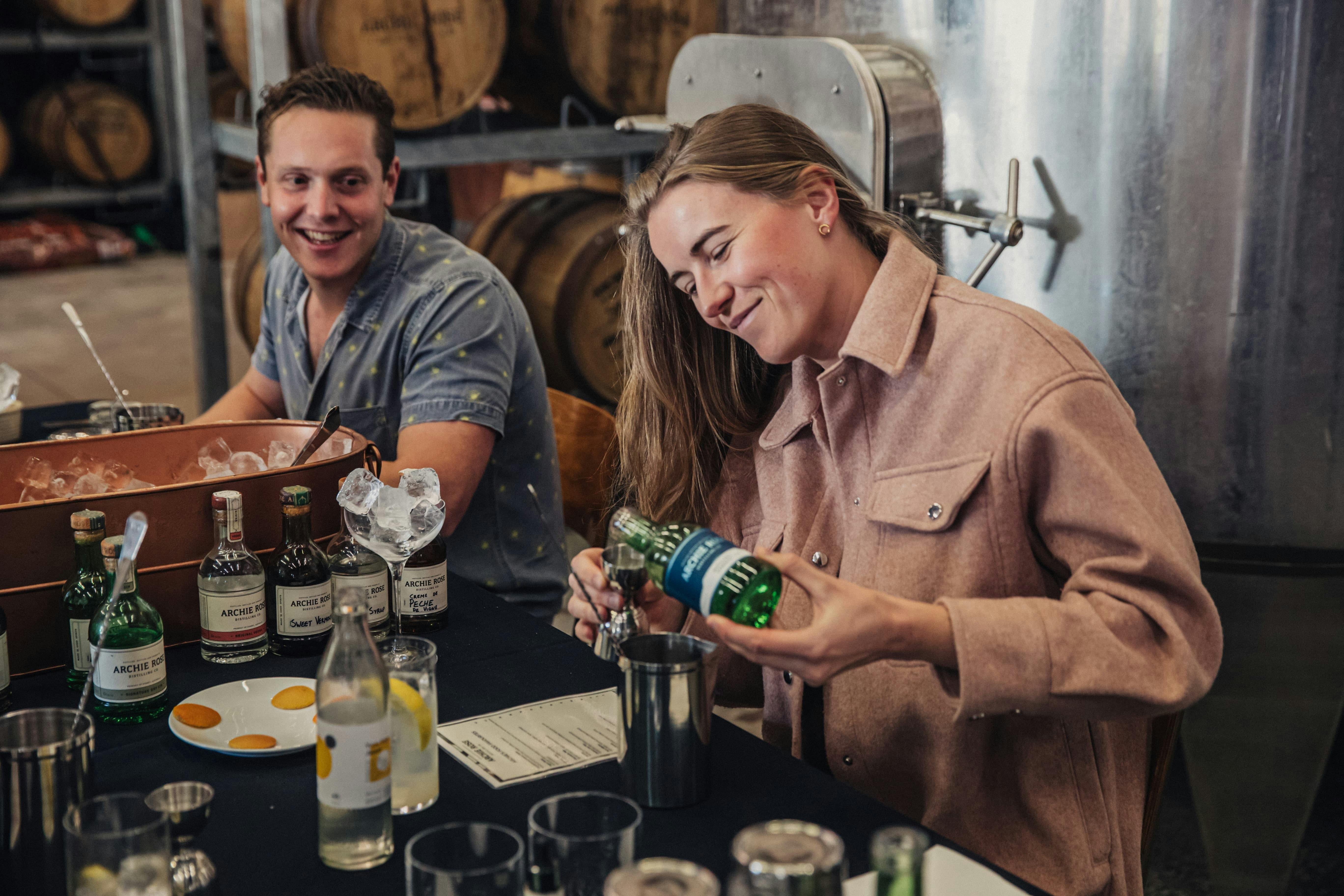 阿奇玫瑰雞尾酒大師班