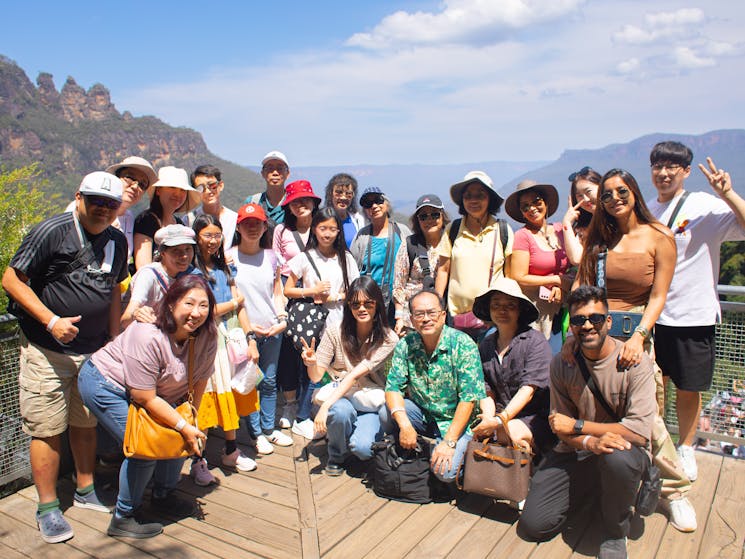 group at echo point