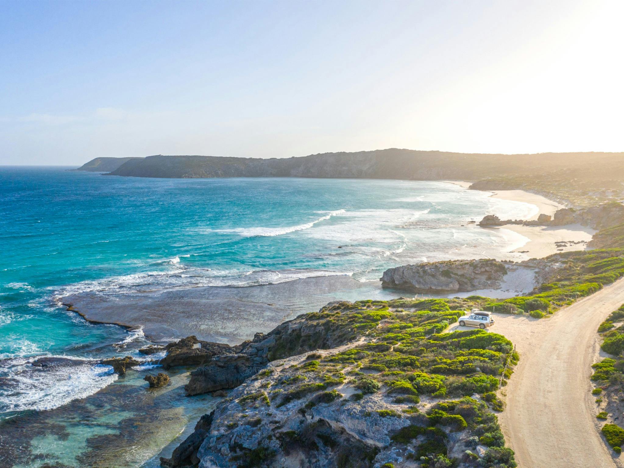 A rocky and beautiful coastline