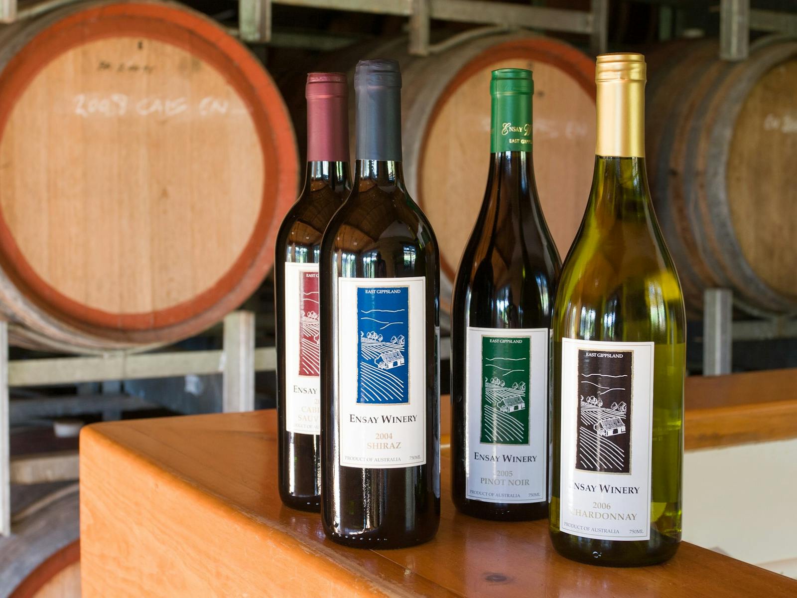 Wines available