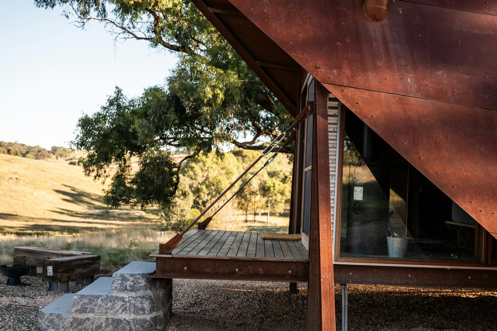 deck on cabin