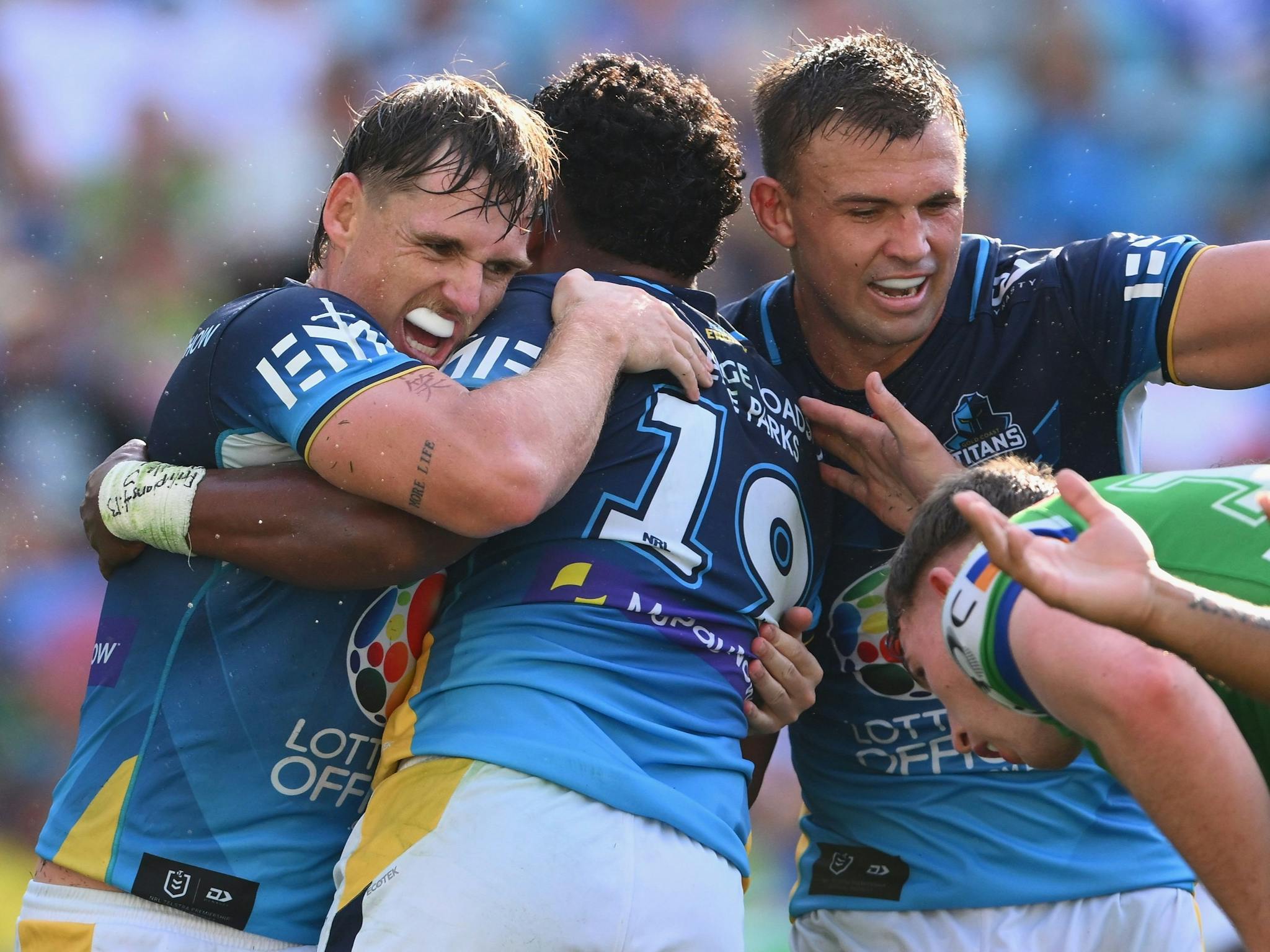 Try celebration Try celebration