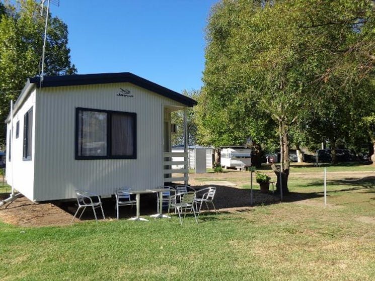 River Caravan Park Cabins