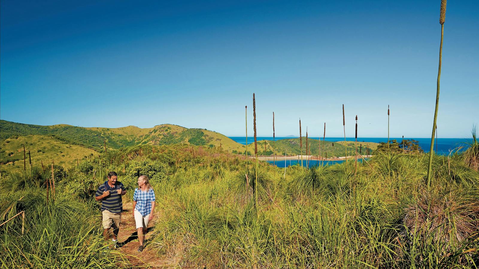 Bushwalking on Keswick Island