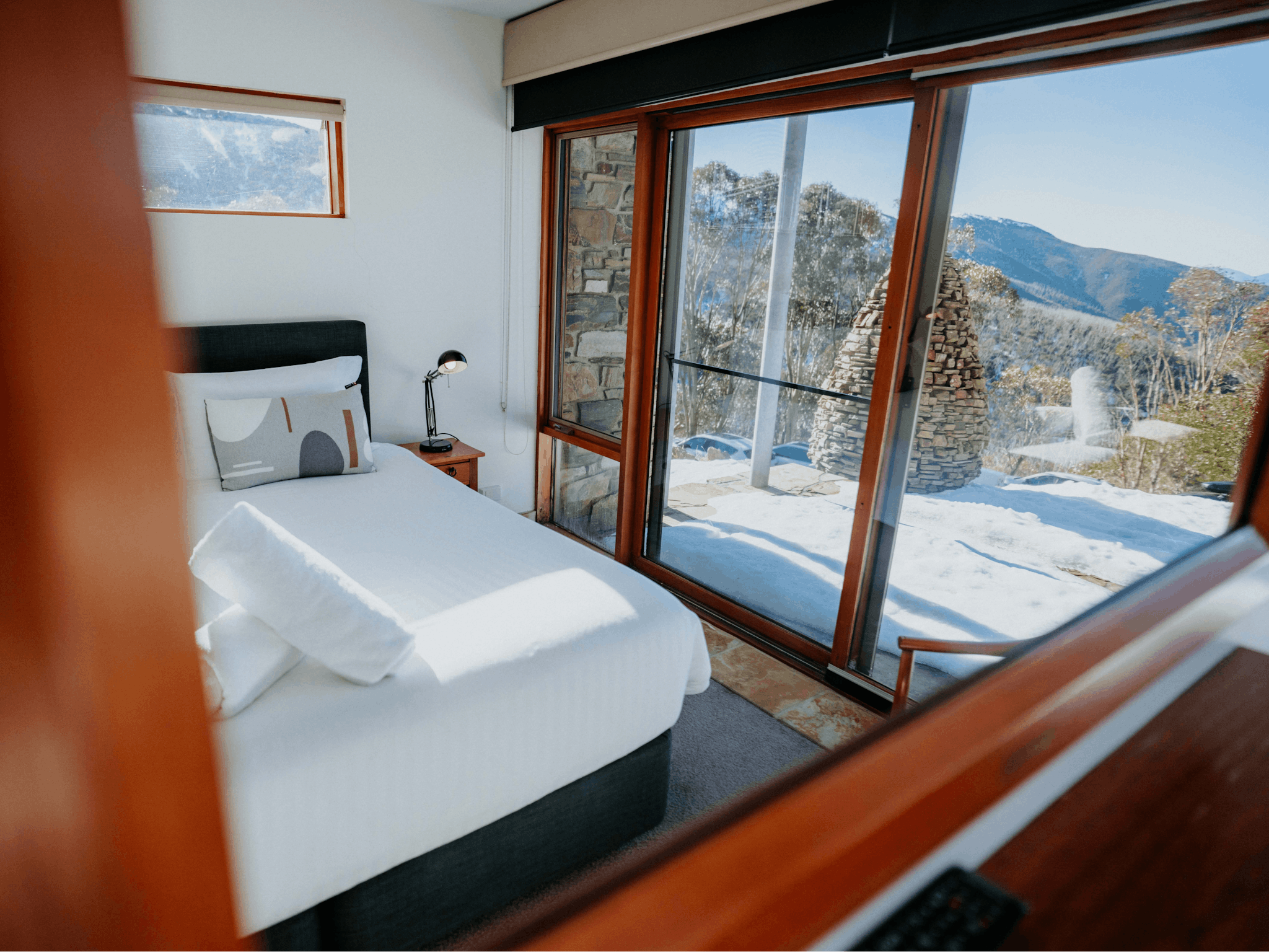 Alpine Woodsmoke Falls Creek bedroom