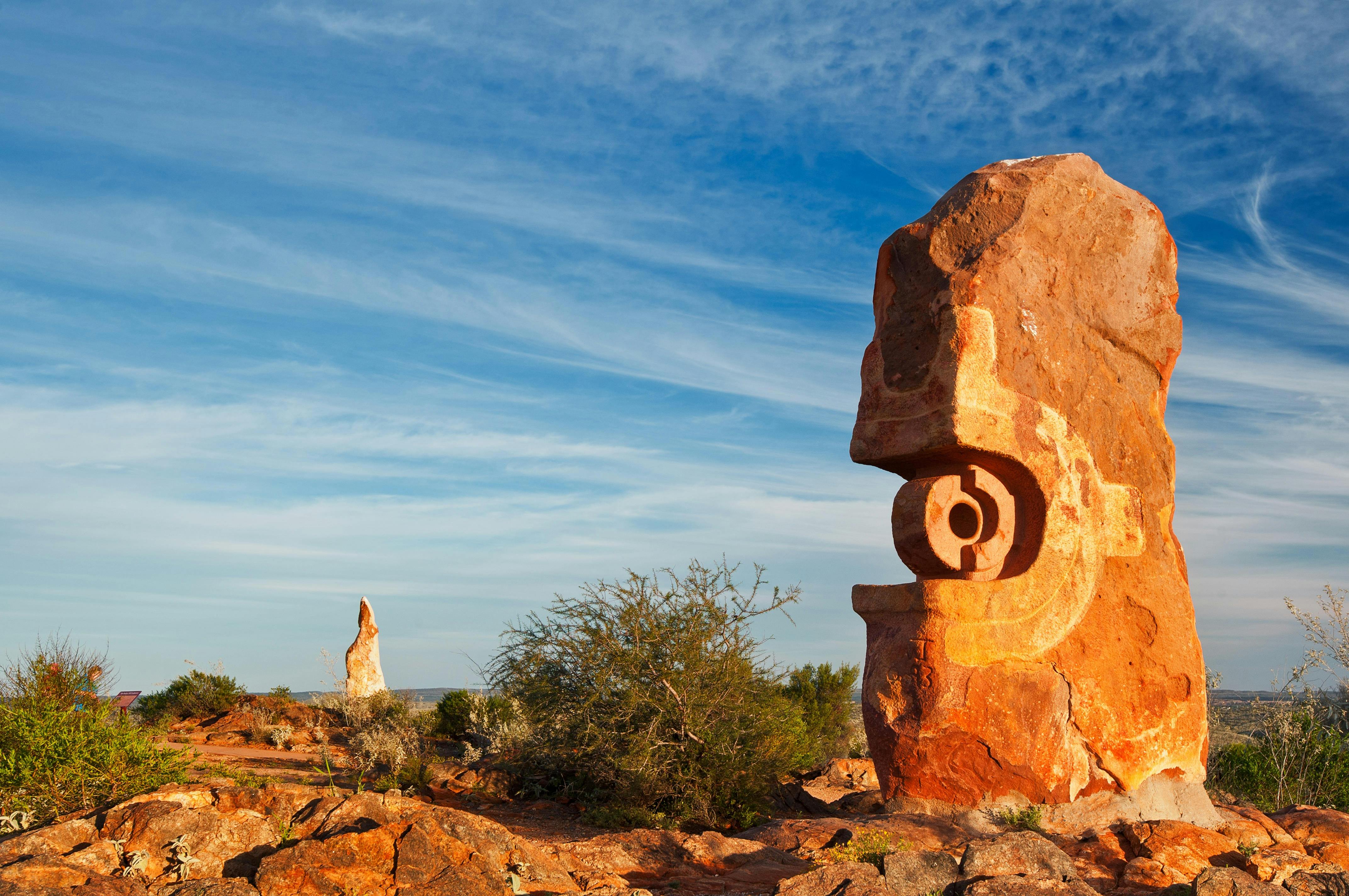 Living desert sculptures