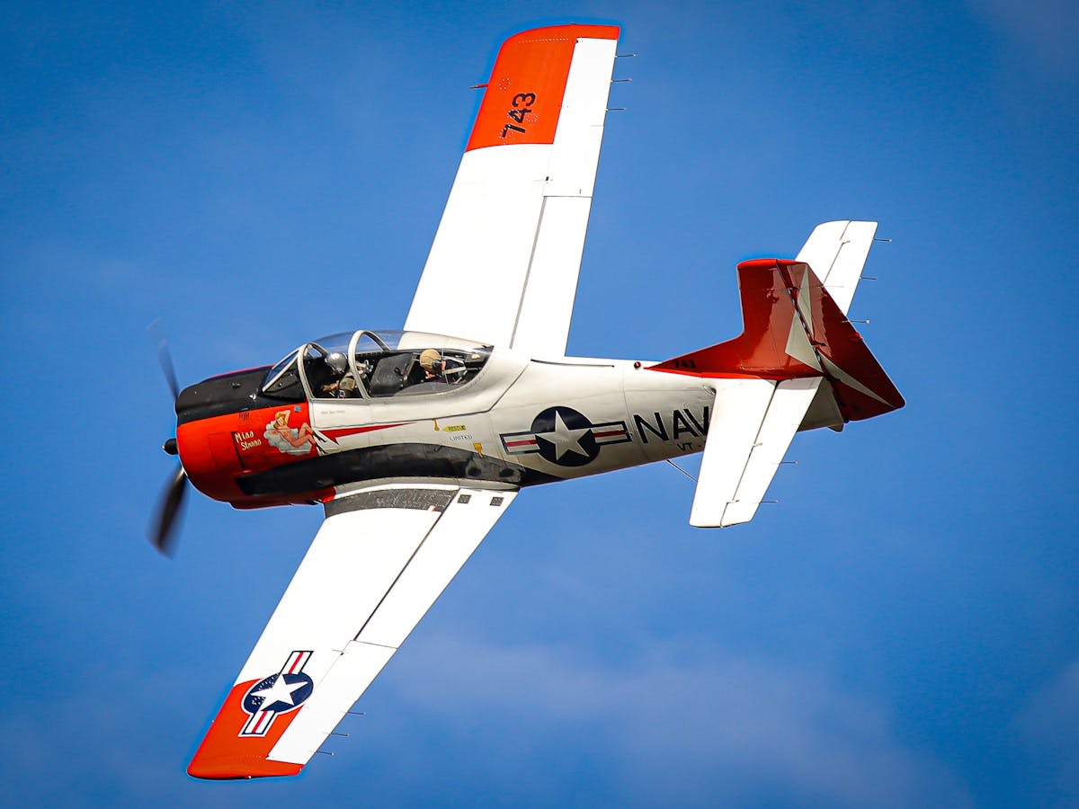 Trojan in flight