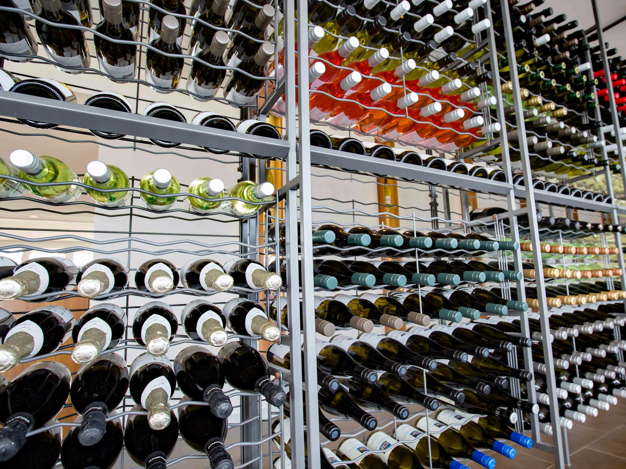 wine party new year's eve celebration bottles cellar