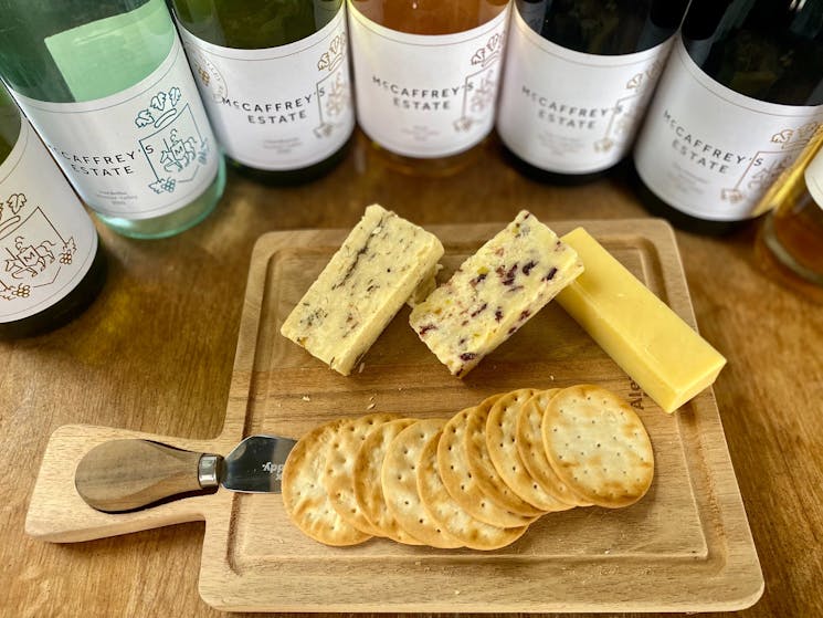 Enjoy a cheese and wine  pairing